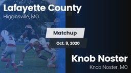 Matchup: Lafayette County vs. Knob Noster  2020