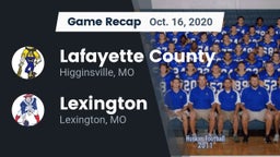 Recap: Lafayette County  vs. Lexington  2020