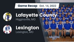 Recap: Lafayette County  vs. Lexington  2022