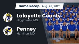Recap: Lafayette County  vs. Penney  2023