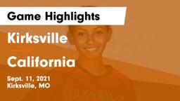 Kirksville  vs California  Game Highlights - Sept. 11, 2021