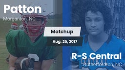 Matchup: Patton  vs. R-S Central  2017