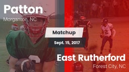 Matchup: Patton  vs. East Rutherford  2017