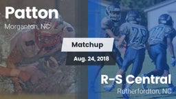 Matchup: Patton  vs. R-S Central  2018