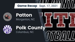 Recap: Patton  vs. Polk County  2021