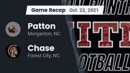 Recap: Patton  vs. Chase  2021