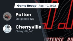 Recap: Patton  vs. Cherryville  2022