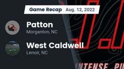 Recap: Patton  vs. West Caldwell  2022
