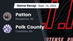 Recap: Patton  vs. Polk County  2022