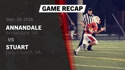 Recap: Annandale  vs. Stuart  2016