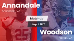 Matchup: Annandale High vs. Woodson  2017