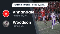 Recap: Annandale  vs. Woodson  2017