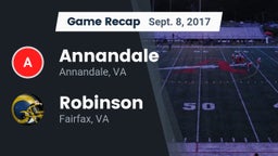 Recap: Annandale  vs. Robinson  2017