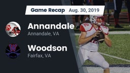 Recap: Annandale  vs. Woodson  2019