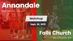 Matchup: Annandale High vs. Falls Church  2019