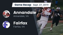 Recap: Annandale  vs. Fairfax  2019