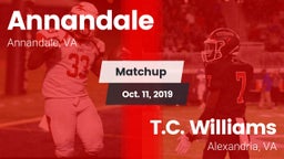 Matchup: Annandale High vs. T.C. Williams 2019