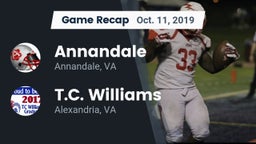 Recap: Annandale  vs. T.C. Williams 2019