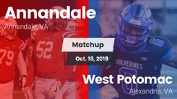 Matchup: Annandale High vs. West Potomac  2019
