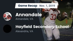 Recap: Annandale  vs. Hayfield Secondary School 2019