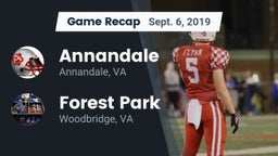 Recap: Annandale  vs. Forest Park  2019