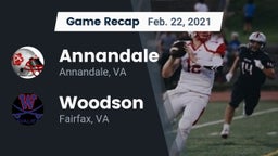 Recap: Annandale  vs. Woodson  2021
