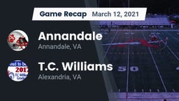 Recap: Annandale  vs. T.C. Williams 2021