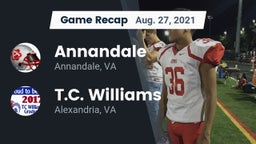 Recap: Annandale  vs. T.C. Williams 2021