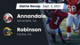 Recap: Annandale  vs. Robinson  2021
