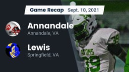 Recap: Annandale  vs. Lewis  2021