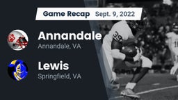 Recap: Annandale  vs. Lewis  2022