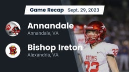 Recap: Annandale  vs. Bishop Ireton  2023