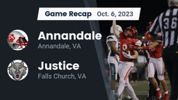 Recap: Annandale  vs. Justice  2023