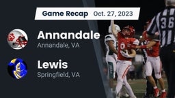 Recap: Annandale  vs. Lewis  2023