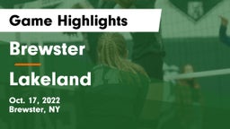 Brewster  vs Lakeland  Game Highlights - Oct. 17, 2022
