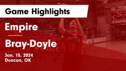 Empire  vs Bray-Doyle  Game Highlights - Jan. 15, 2024