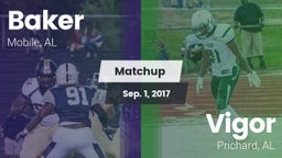 Matchup: Baker  vs. Vigor  2017