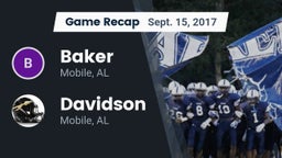 Recap: Baker  vs. Davidson  2017
