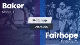 Matchup: Baker  vs. Fairhope  2017