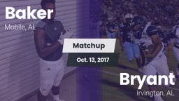 Matchup: Baker  vs.  Bryant  2017