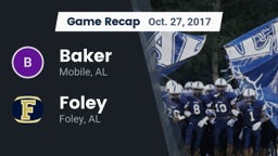 Recap: Baker  vs. Foley  2017