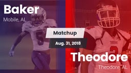Matchup: Baker  vs. Theodore  2018