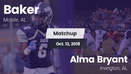 Matchup: Baker  vs. Alma Bryant  2018