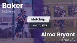 Matchup: Baker  vs. Alma Bryant  2019