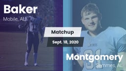 Matchup: Baker  vs. Montgomery  2020