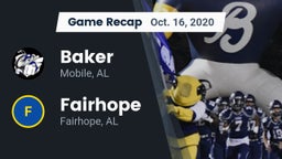 Recap: Baker  vs. Fairhope  2020