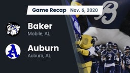 Recap: Baker  vs. Auburn  2020