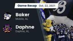 Recap: Baker  vs. Daphne  2021