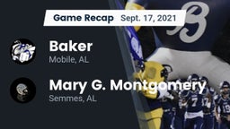 Recap: Baker  vs. Mary G. Montgomery  2021