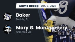 Recap: Baker  vs. Mary G. Montgomery  2022